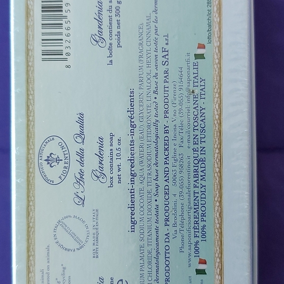 NWOT Gardenia Scented Soap - Picture 5 of 6